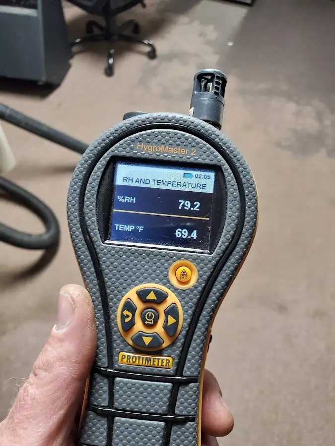 Moisture meter humidity assessment for Fire & Smoke Damage Restoration in Milton